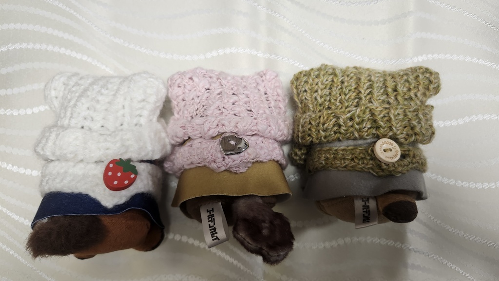 マフラー風ネックウォーマー