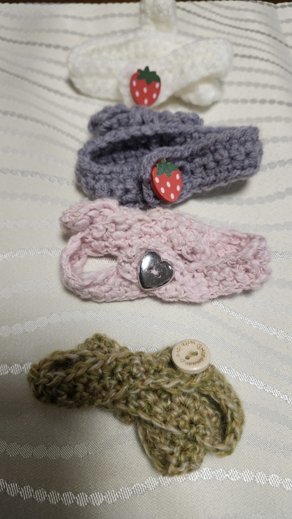 マフラー風ネックウォーマー