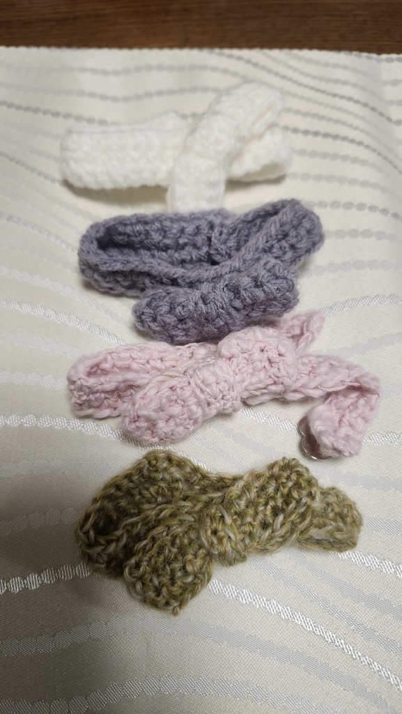 マフラー風ネックウォーマー