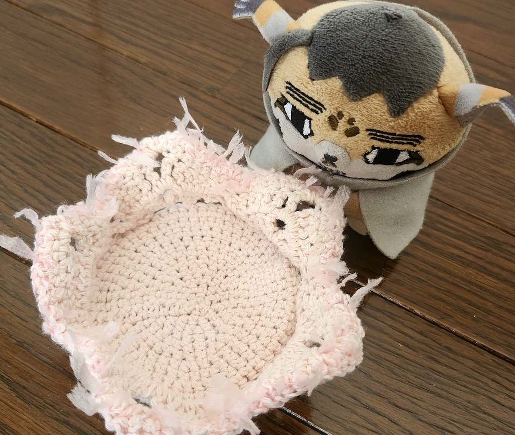 お花のかたちのおしりガード
