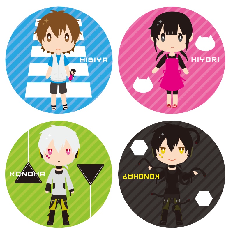 38mmデフォルメ缶バッチ