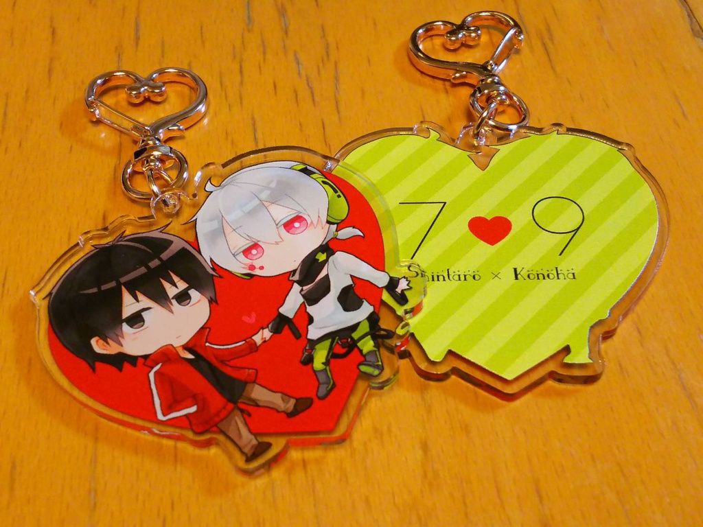 シンコノアクリルキーホルダー