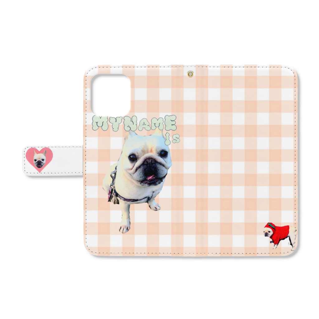 フレブル 手帳型スマホケース