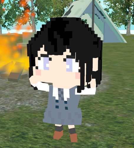 ハルコ #01(Fuhua Voxel Fanart)