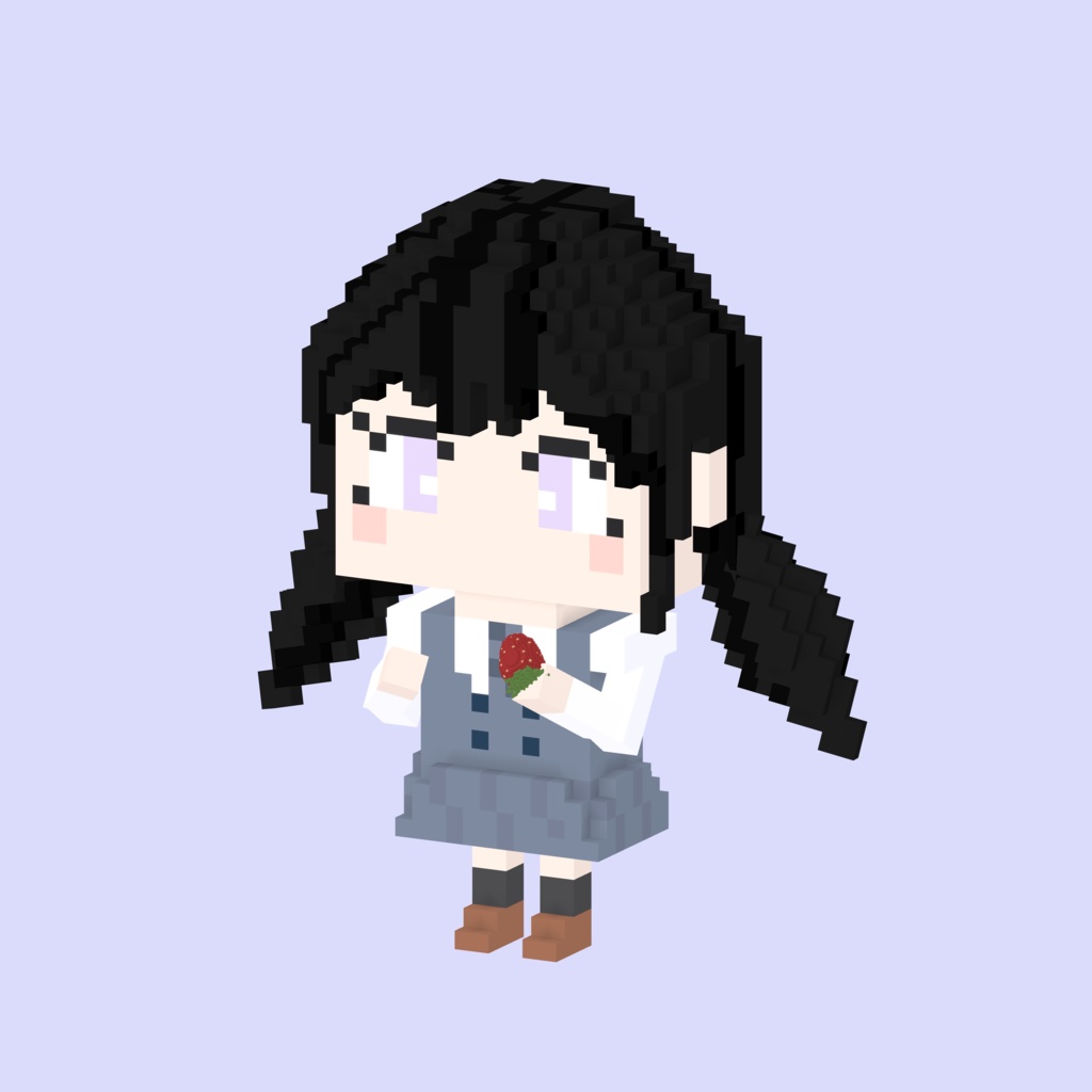 アノン #01(Fuhua Voxel Fanart)