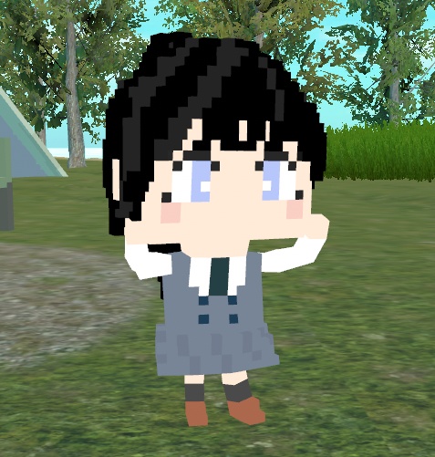 スズナ #01(Fuhua Voxel Fanart)