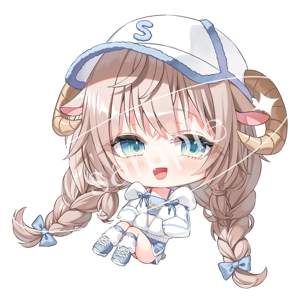 カジュアルなアクリルキーホルダー(単品)
