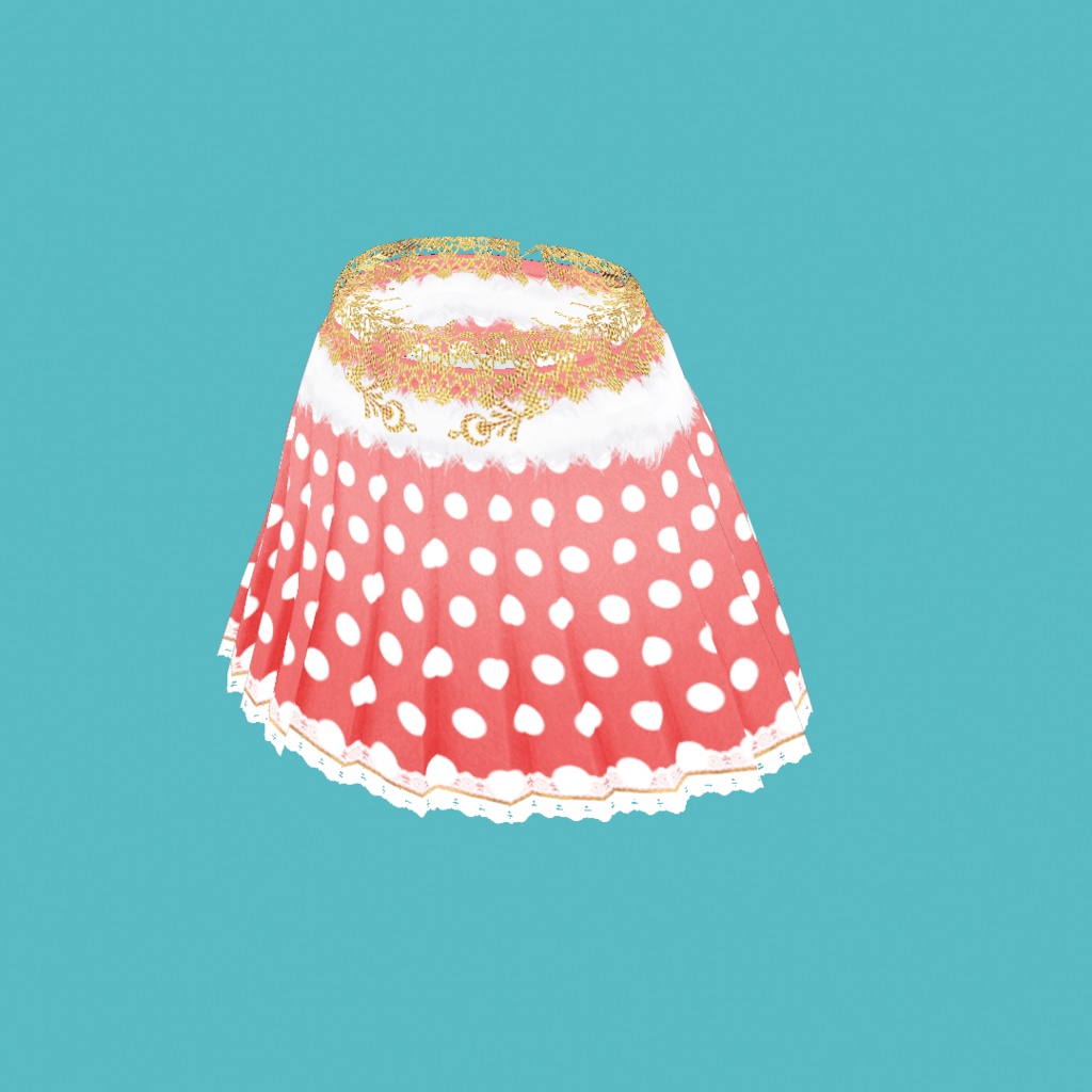 無料!「女の子のサンタ服/クリスマス衣装」 / VRoid衣装