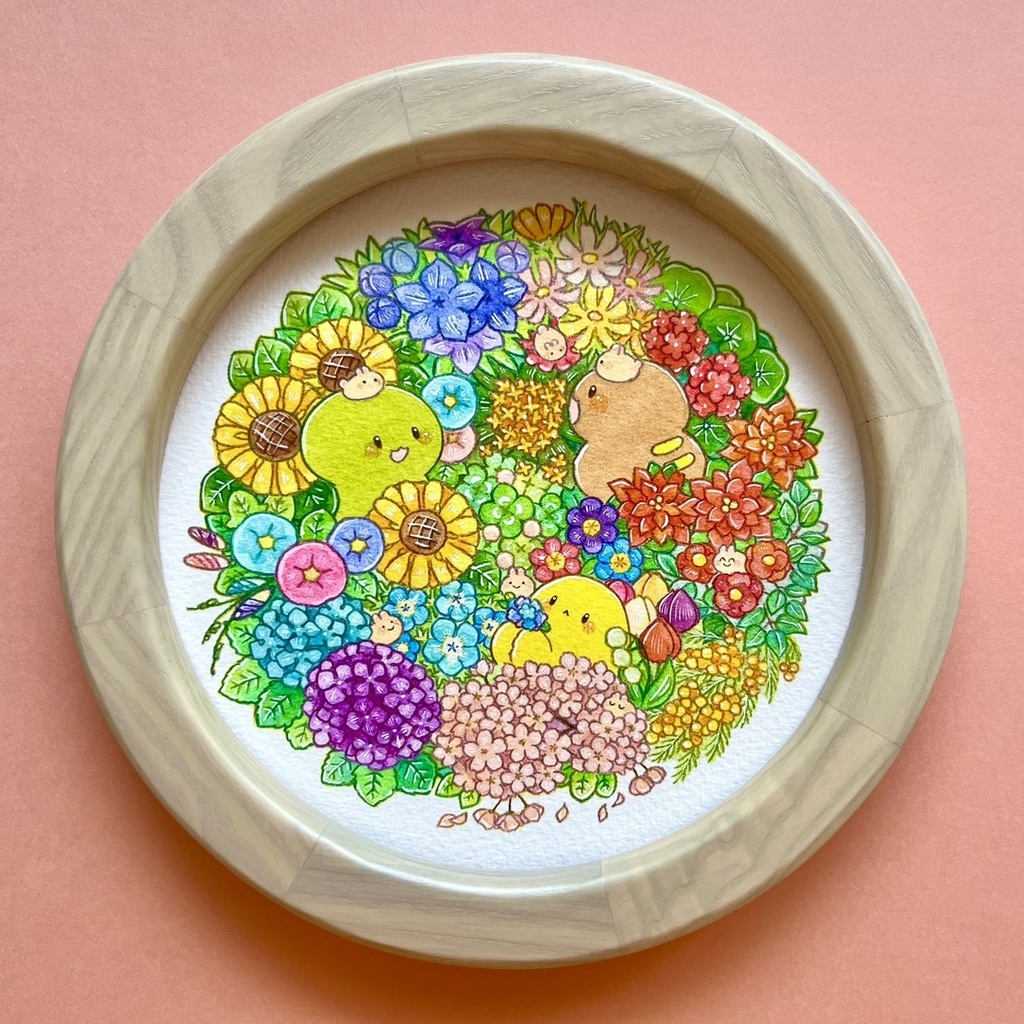 原画✿季節の花畑