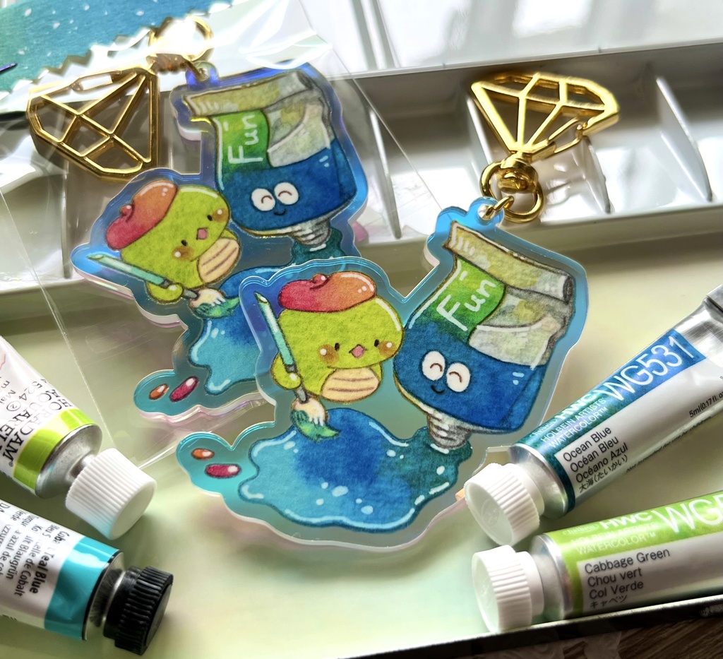 アクリルキーホルダー✿ふにゅすけ③