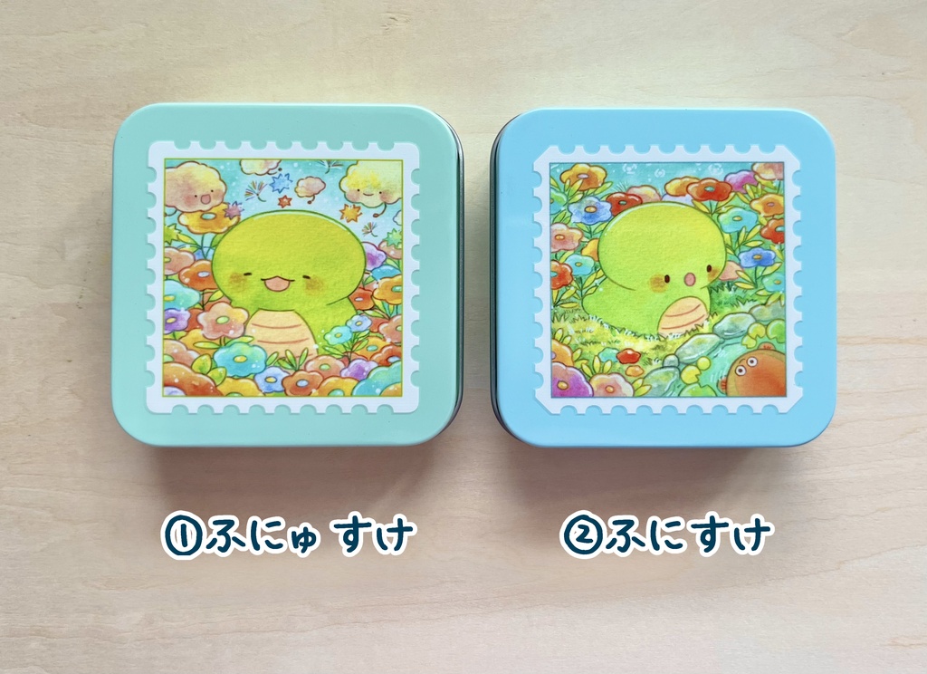 缶入りステッカー✿ふにゅすけ