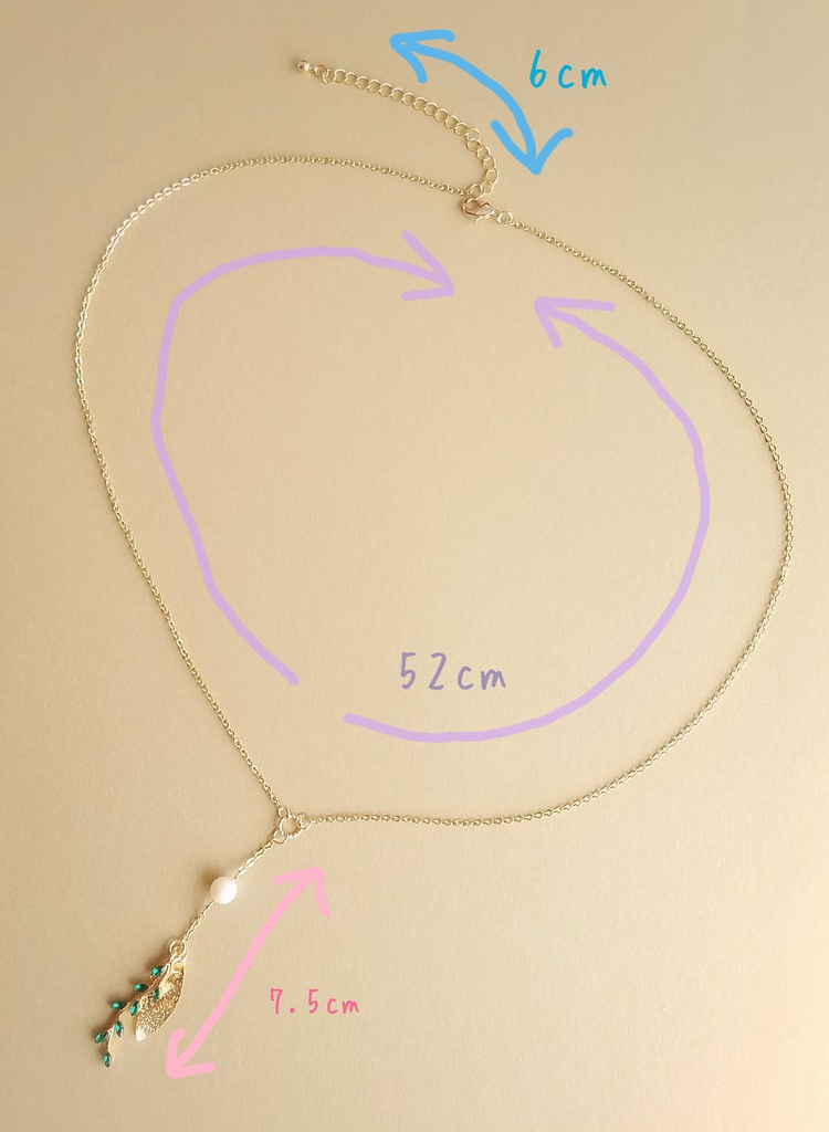 Growthイメージ2連リング・ネックレス