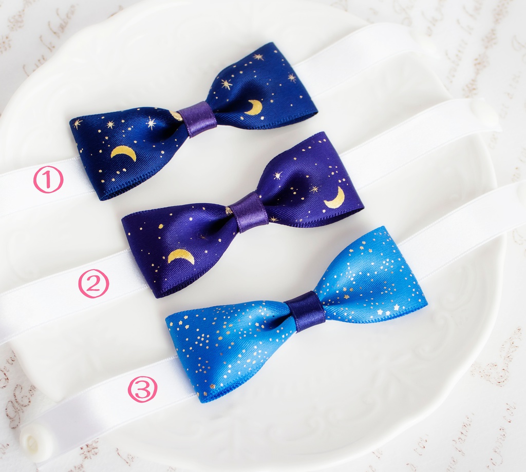 キラキラ夜空のチョーカー