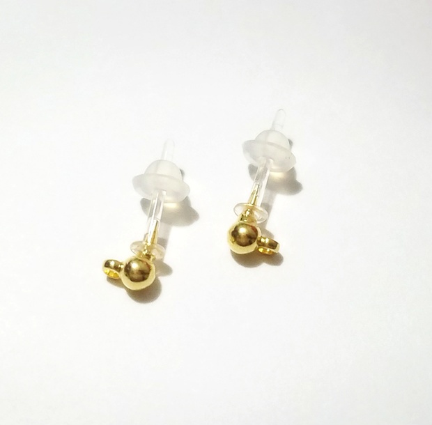 glossy leavesイヤリング