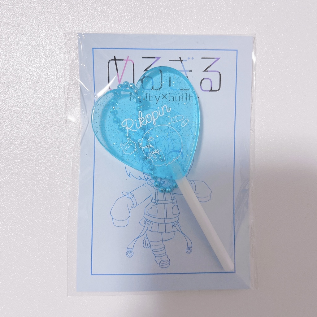 「めるぎる」キャンディアクリルキーホルダー　りこぴん