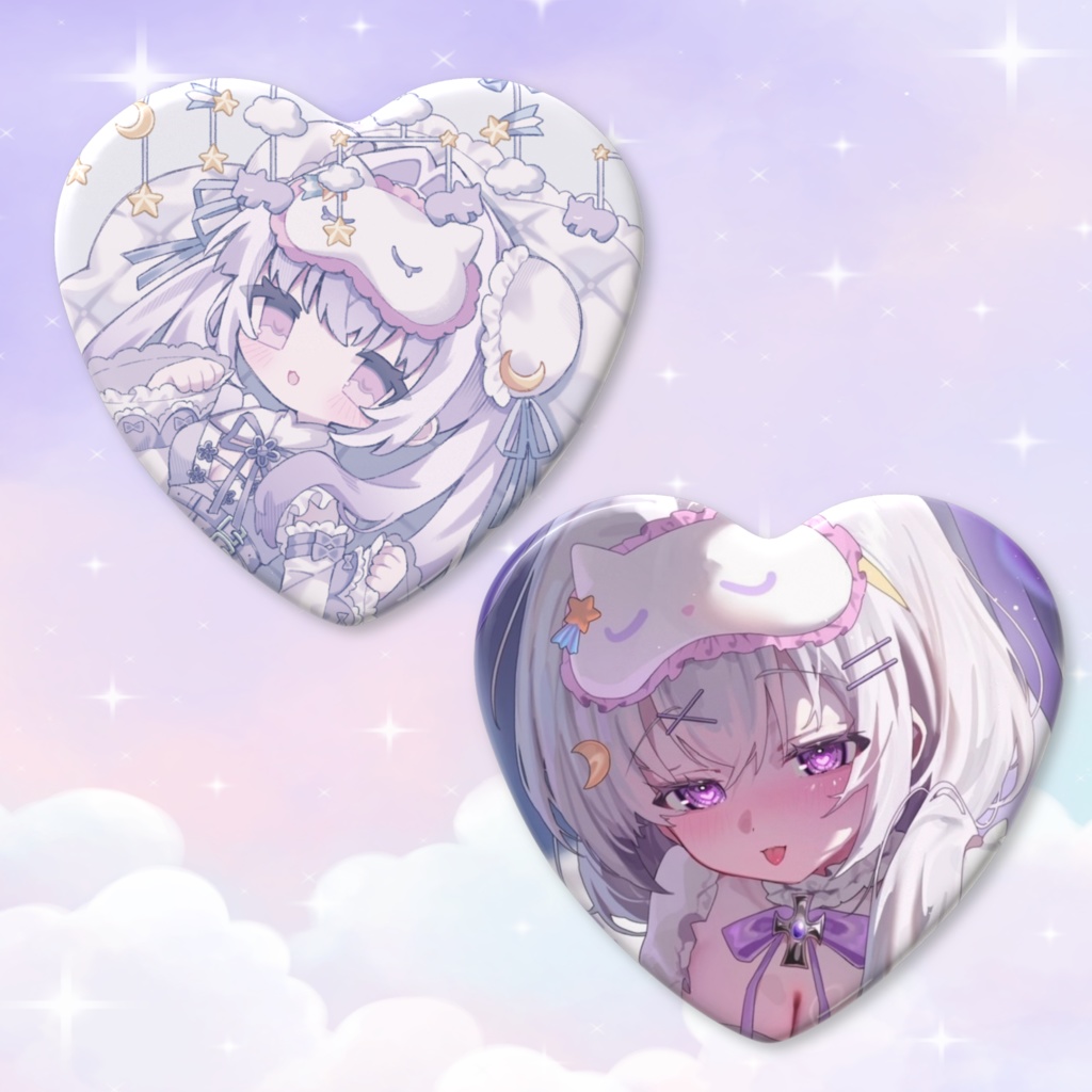 ♡めろめろ缶バッジ♡