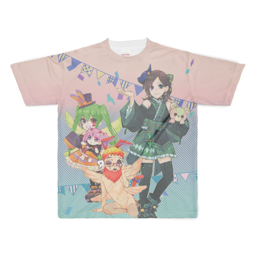 4周年ロード画面記念フルグラフィックTシャツ