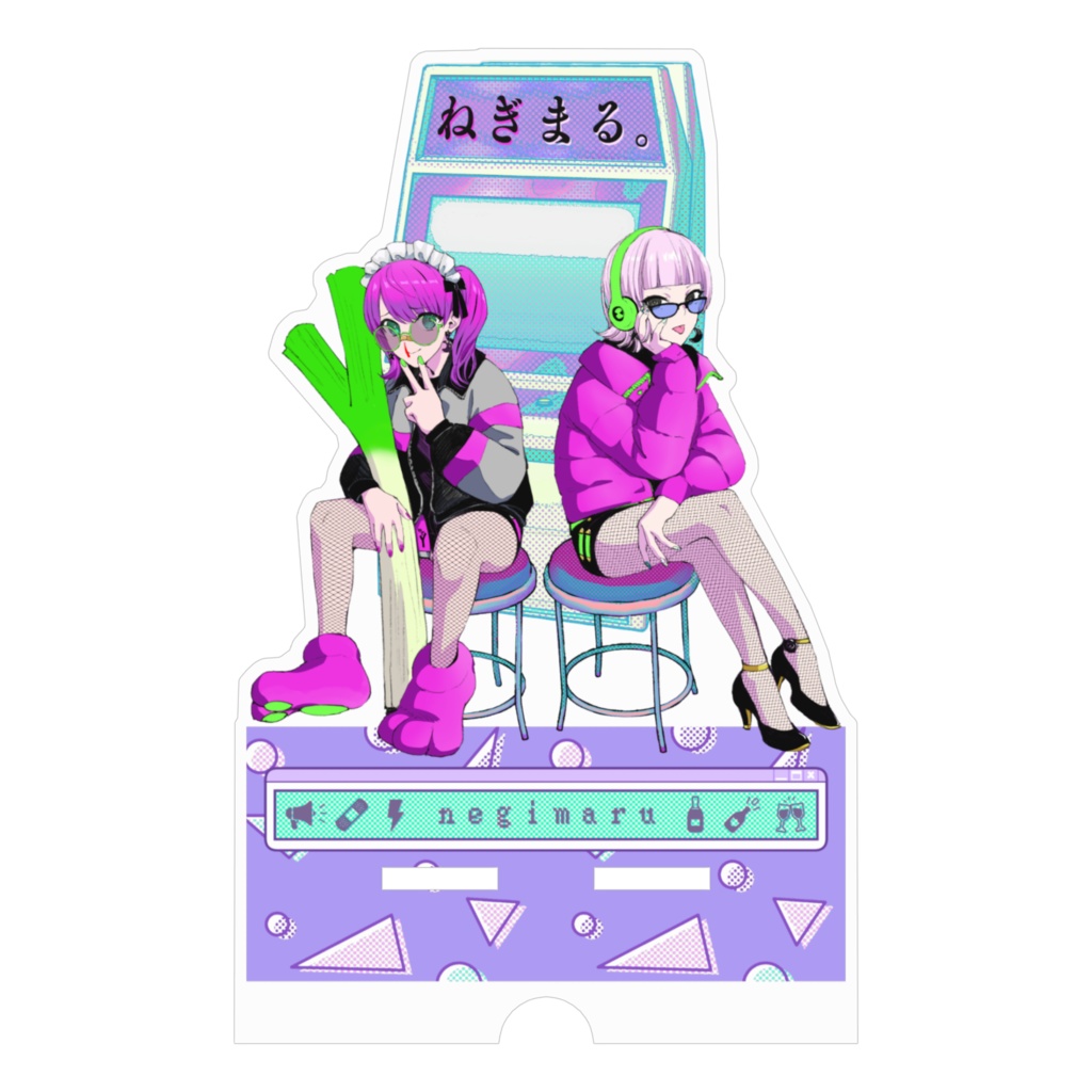 ねぎまる。スマホスタンド