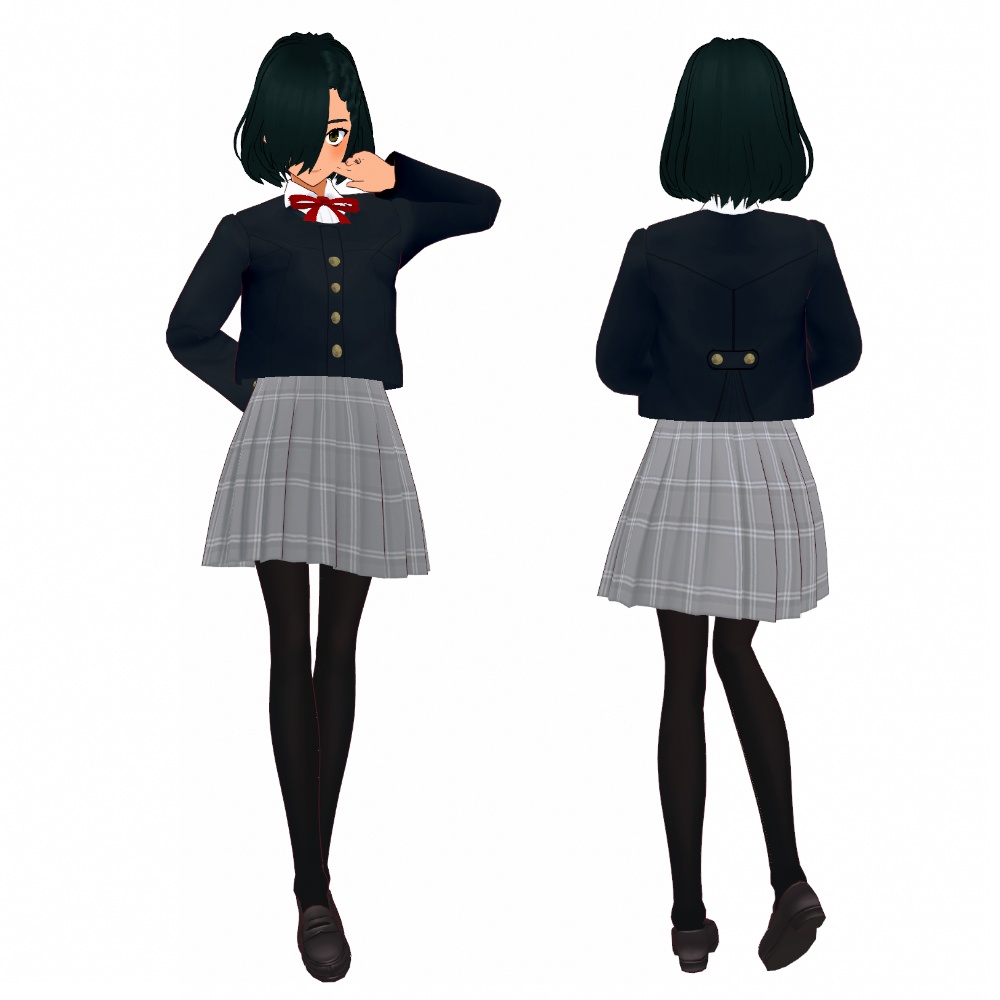 VROID BASIC SCHOOL UNIFROM SET