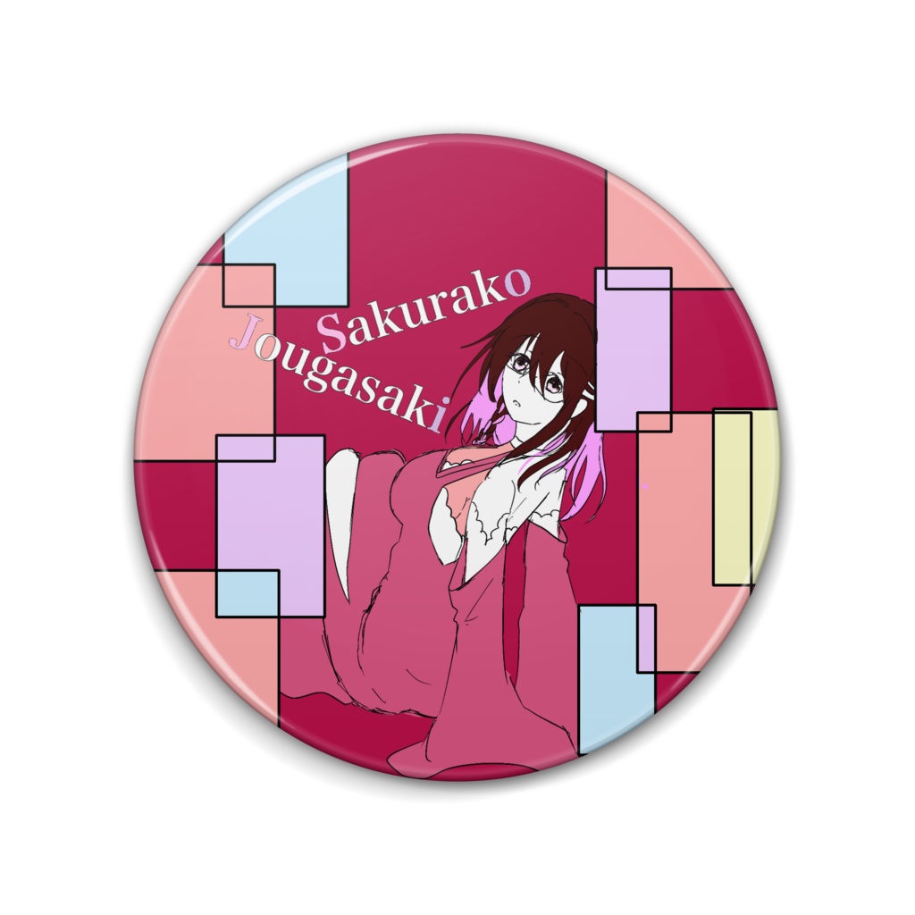 成金女学院キャラクターバッジ