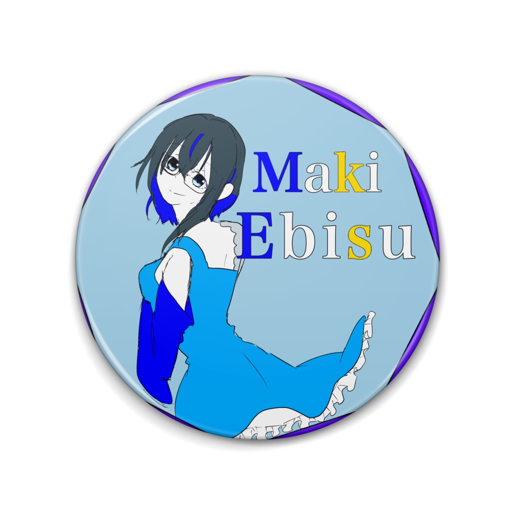 成金女学院キャラクターバッジ