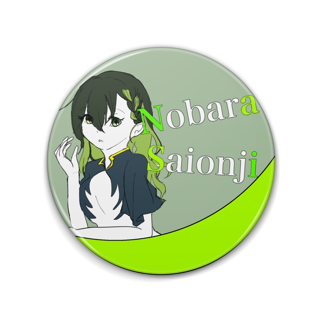 成金女学院キャラクターバッジ