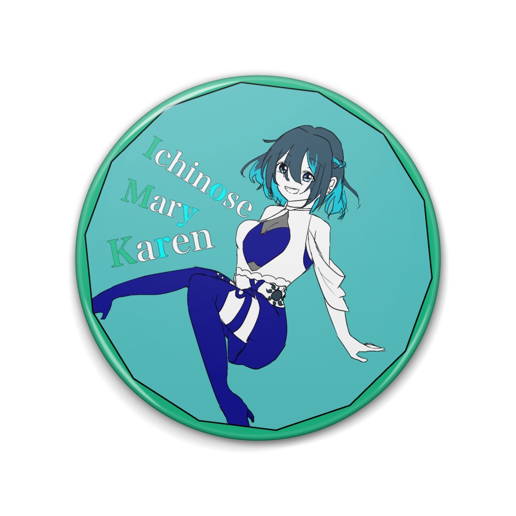 成金女学院キャラクターバッジ