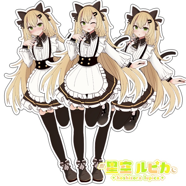 ステッカー3枚セット【2周年＆生誕記念グッズ】