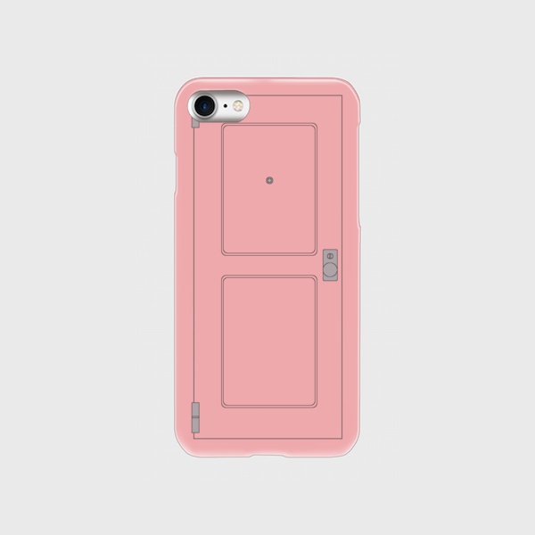 iPhoneケース 団地のドア(表)