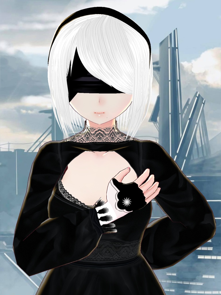 【VRoid】ヨルハ二号B型 (已更新