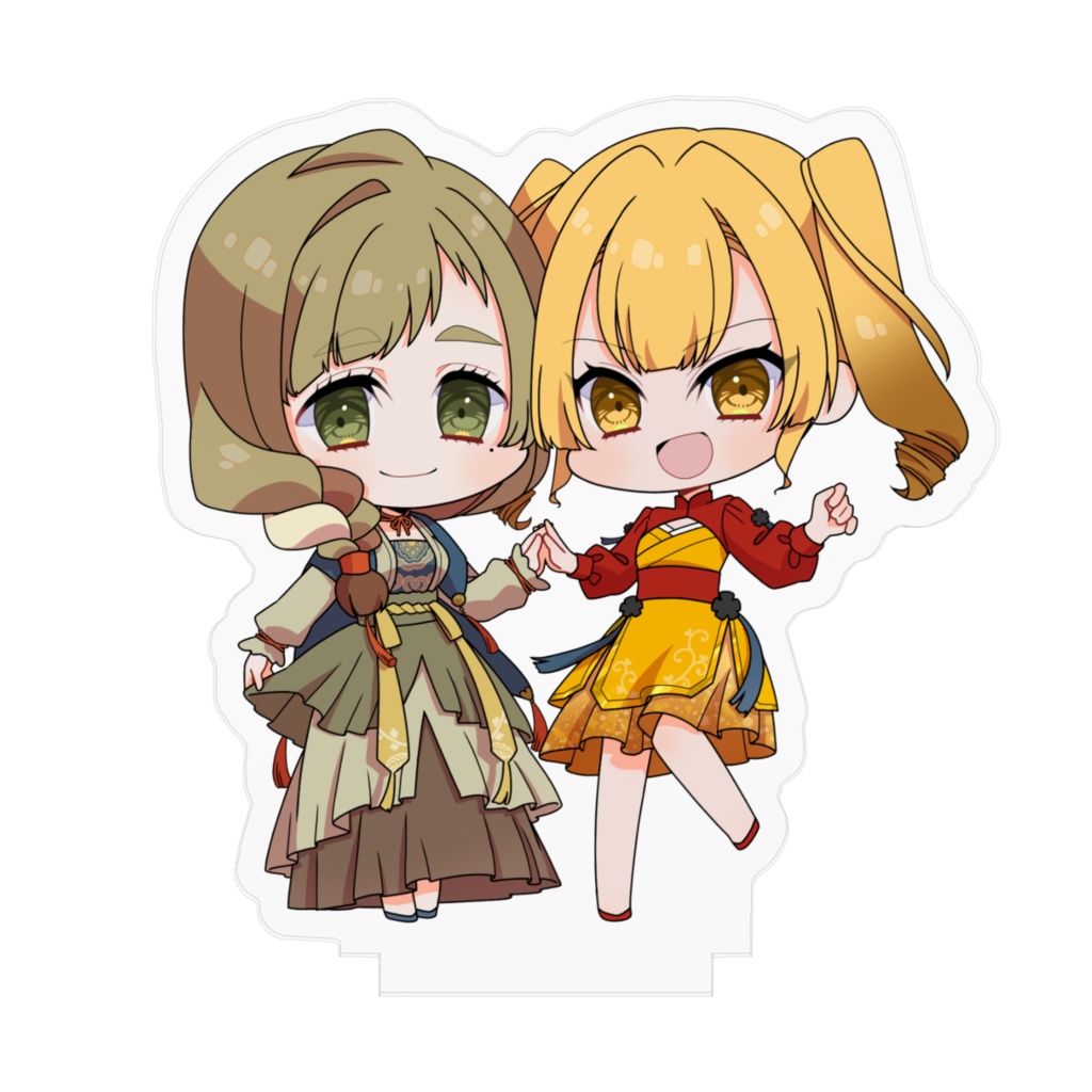 松花さんと金花ちゃん