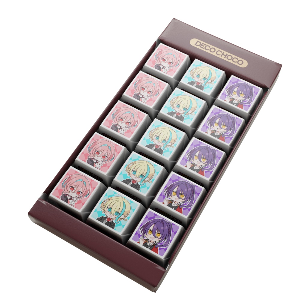 刀剣・茶道具擬人化DECOチョコ