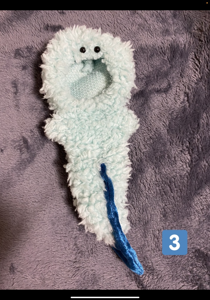 【受注】稚魚ぬいぐるみ