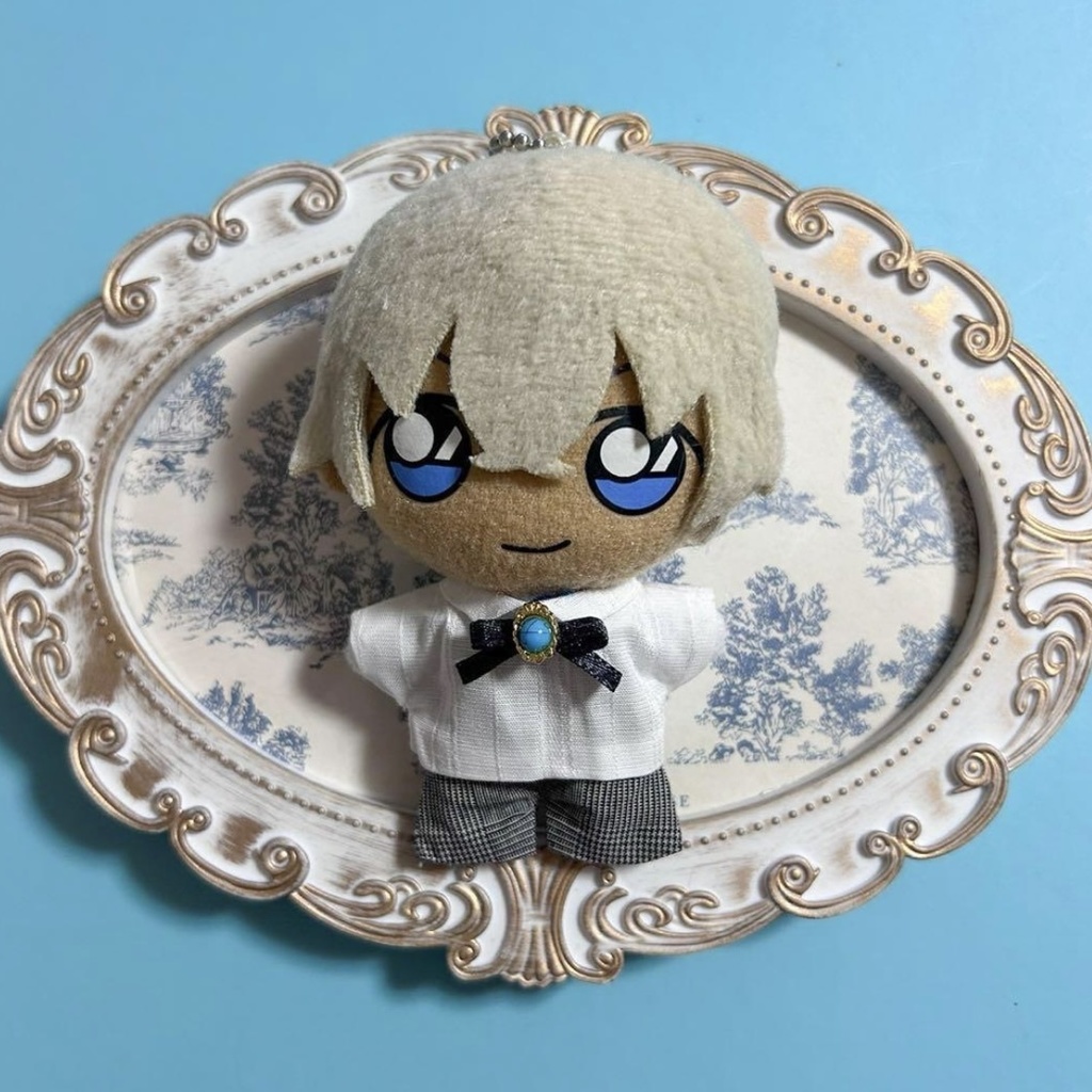 10cmぬい ぬい服 スーツ ジャケット ベスト ジャケット グレンチェック