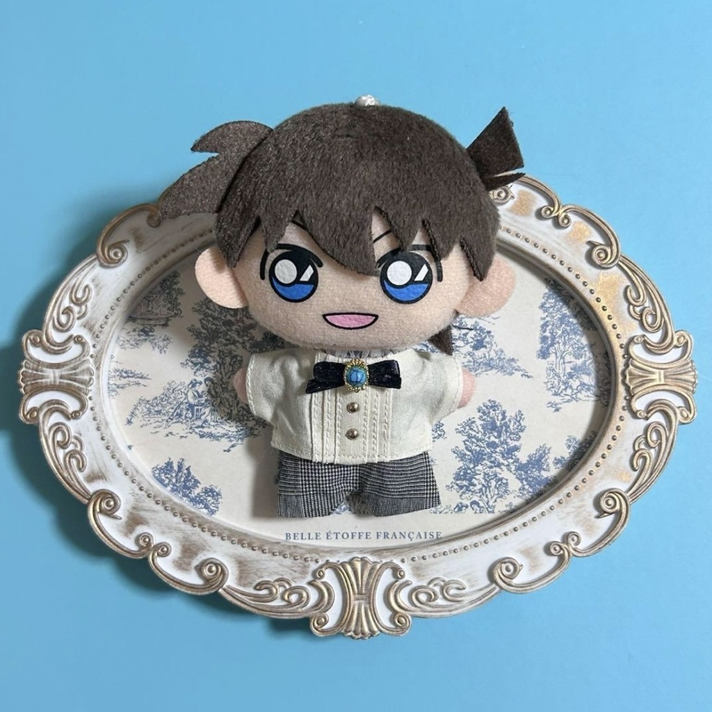 10cmぬい ぬい服 スーツ ジャケット ピンタックシャツ グレンチェック