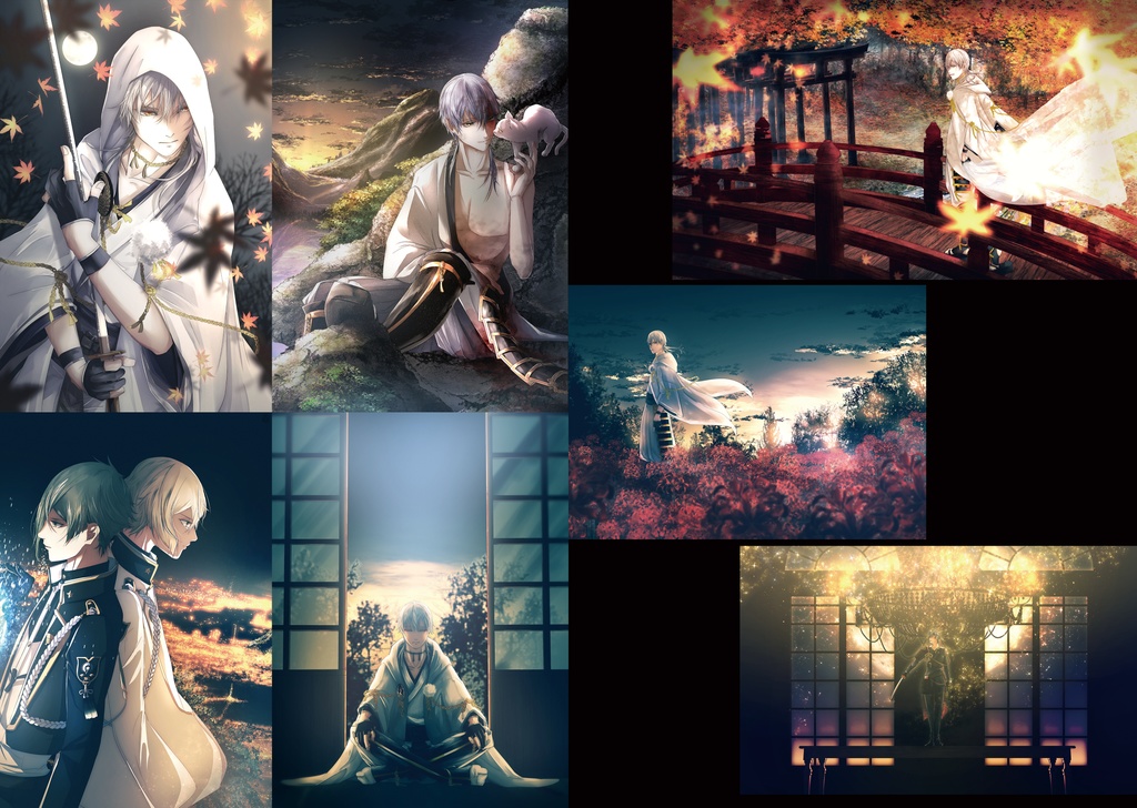 刀剣乱舞非公式画集/A4カバー付「拝啓、 」