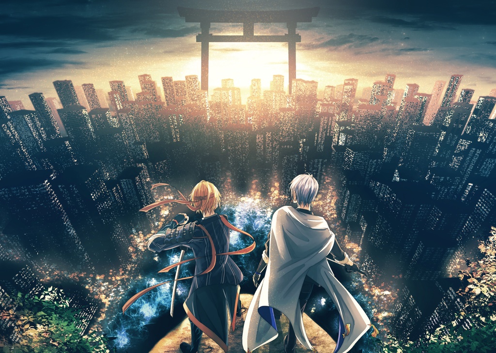 刀剣乱舞非公式画集/A4カバー付「拝啓、 」