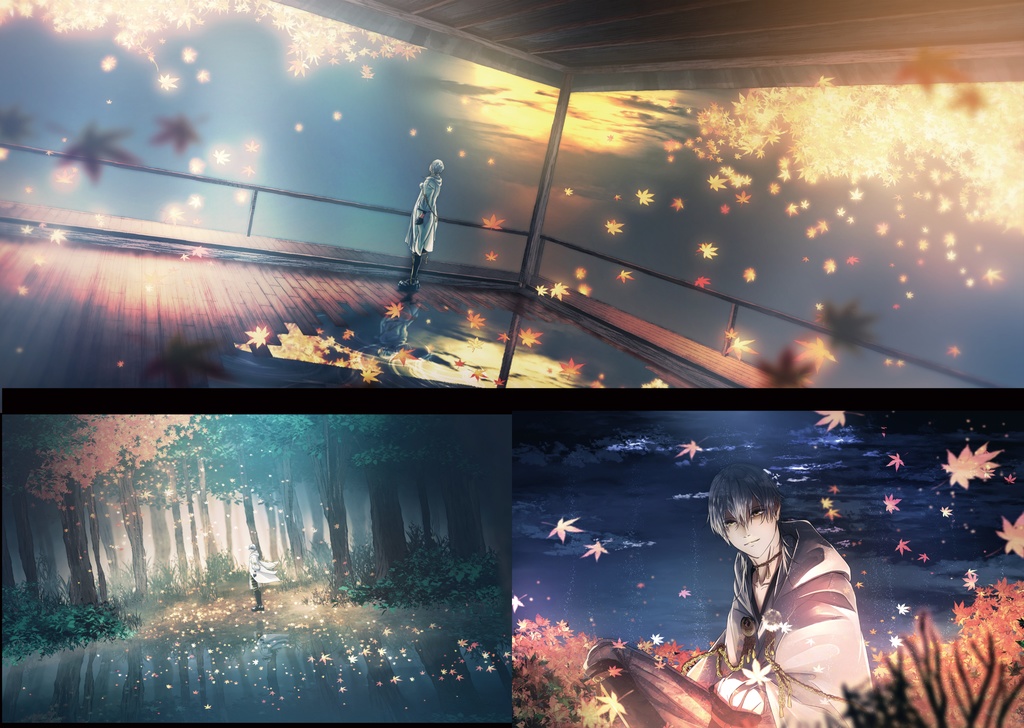 刀剣乱舞非公式画集/A4カバー付「拝啓、 」