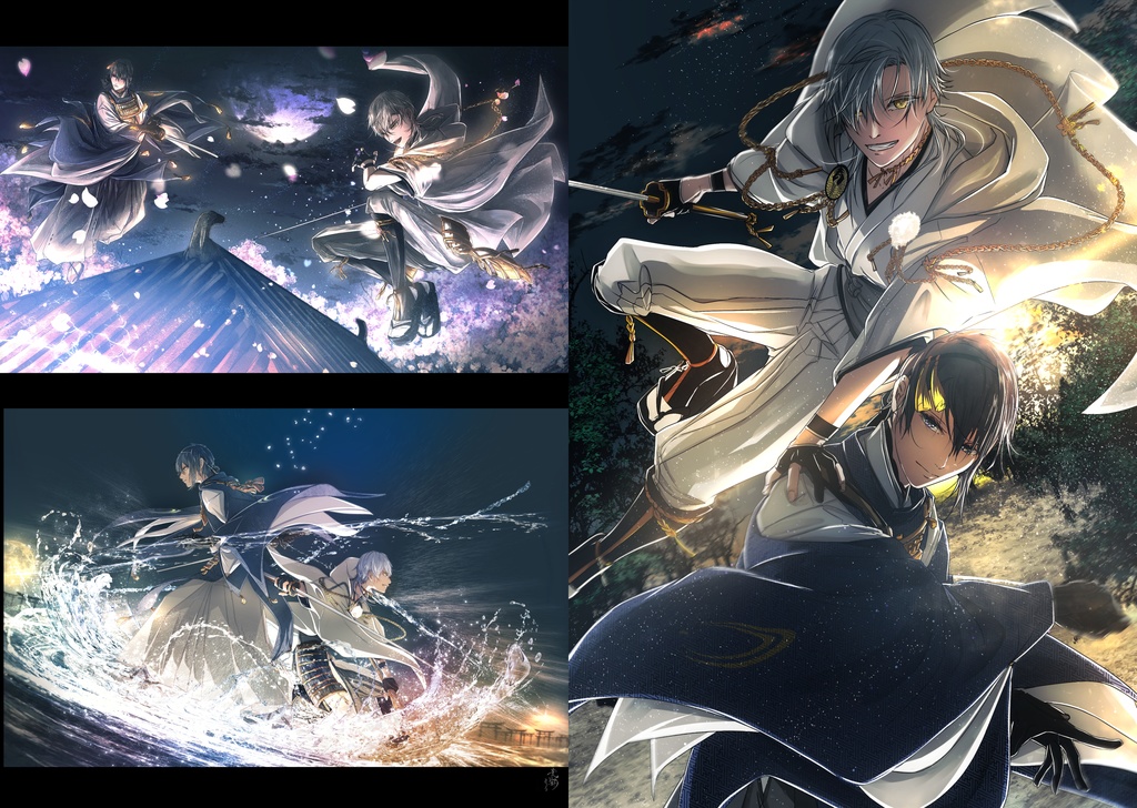 刀剣乱舞非公式画集/A4カバー付「拝啓、 」