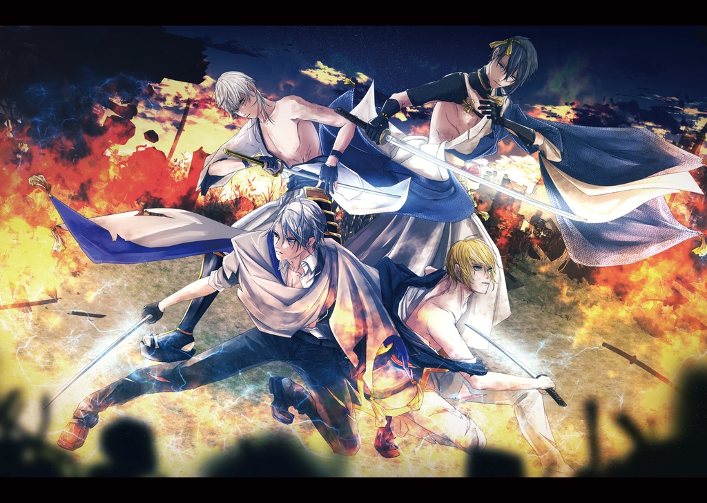 刀剣乱舞非公式画集/A4カバー付「拝啓、 」