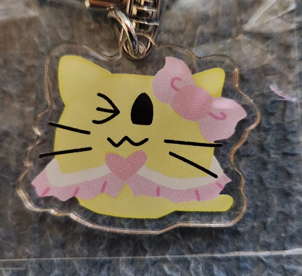 魔法使いにゃんぷアクリルキーホルダー