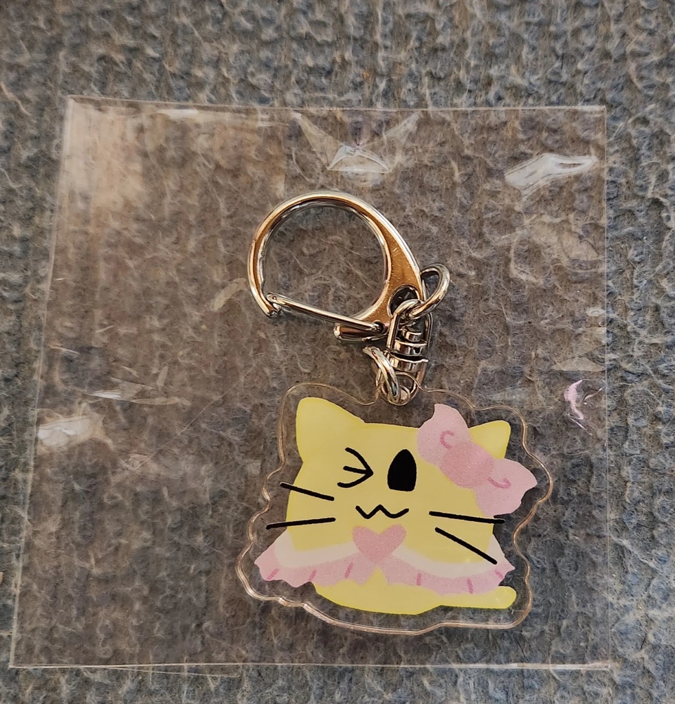 魔法使いにゃんぷアクリルキーホルダー