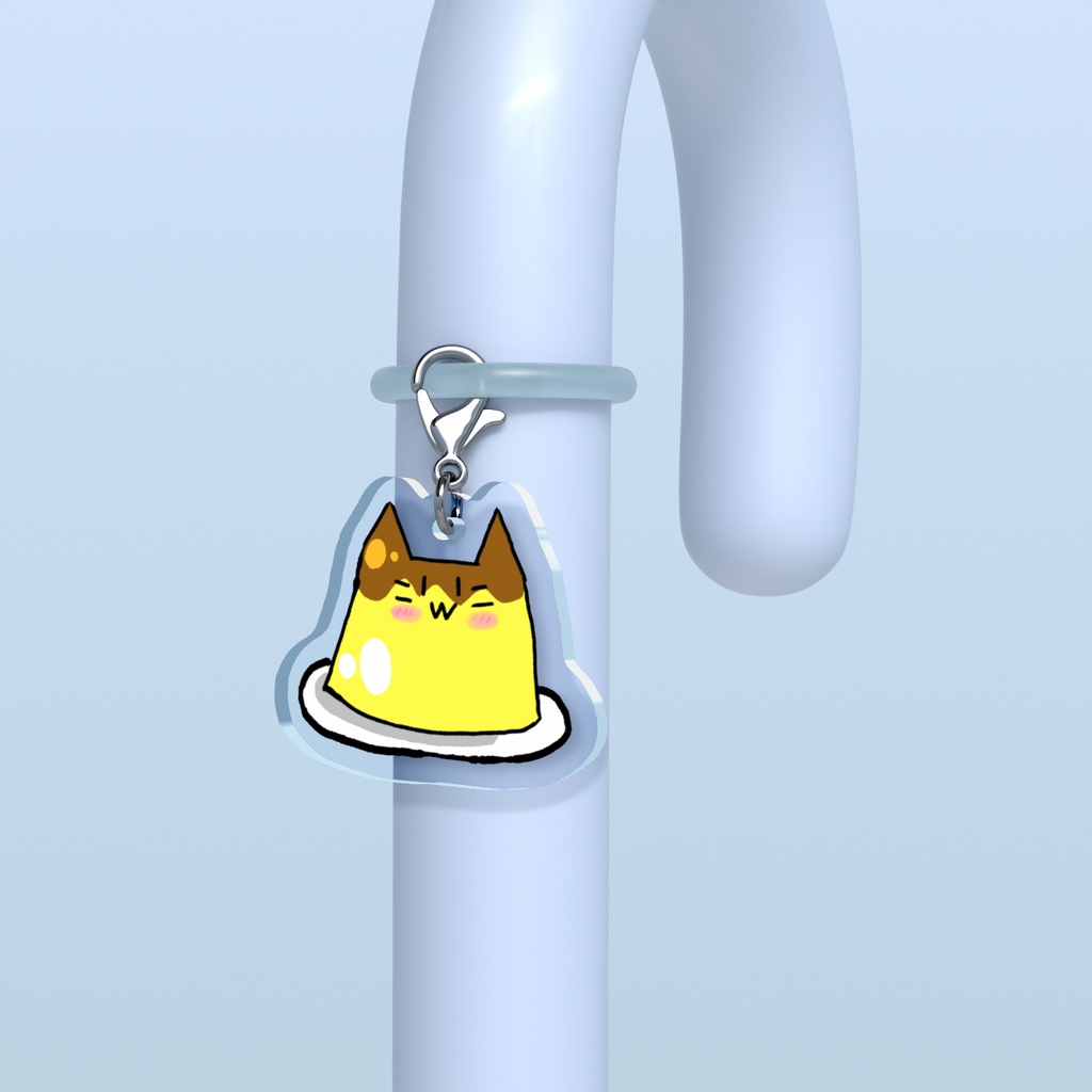 ぷりんにゃんぷっぷーめじるしアクセ