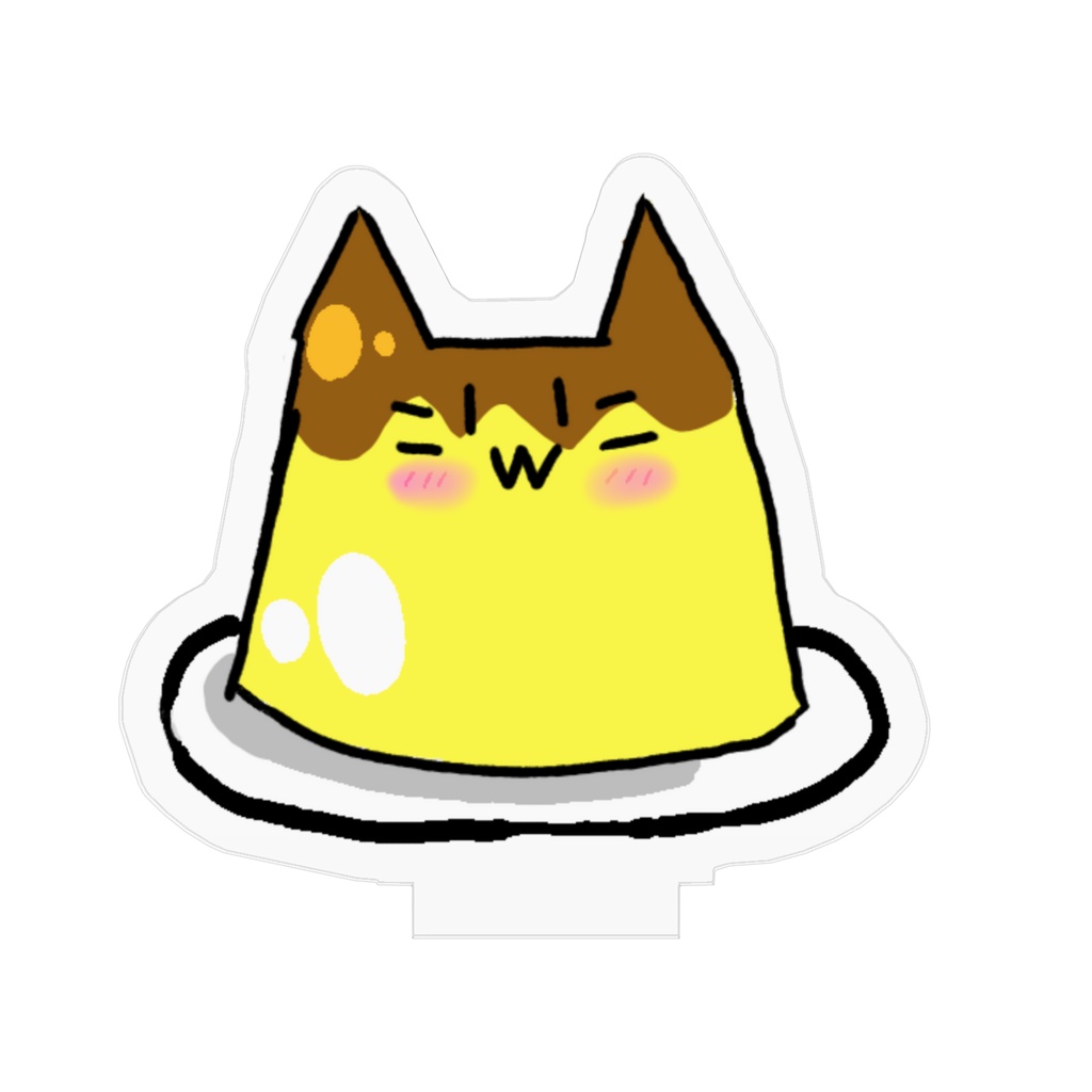 ぷりんにゃんぷっぷーアクリルスタンド