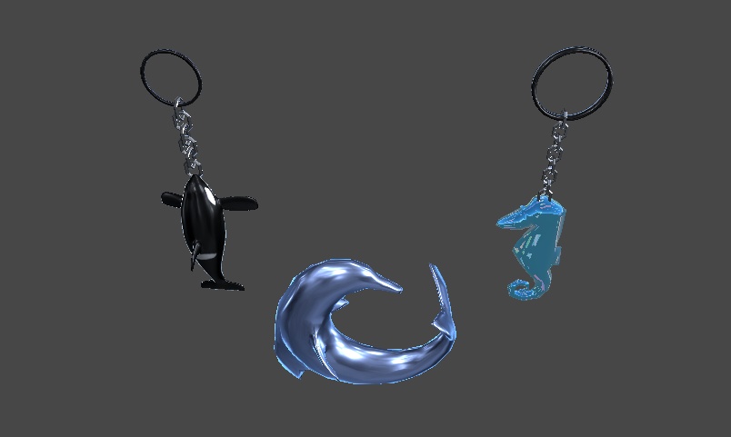 海洋生物アクセサリーセット