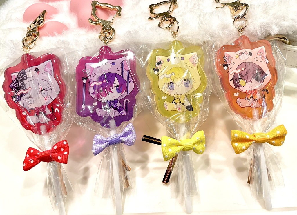 【非公式】Noctyxロリポップ風アクリルキーホルダー