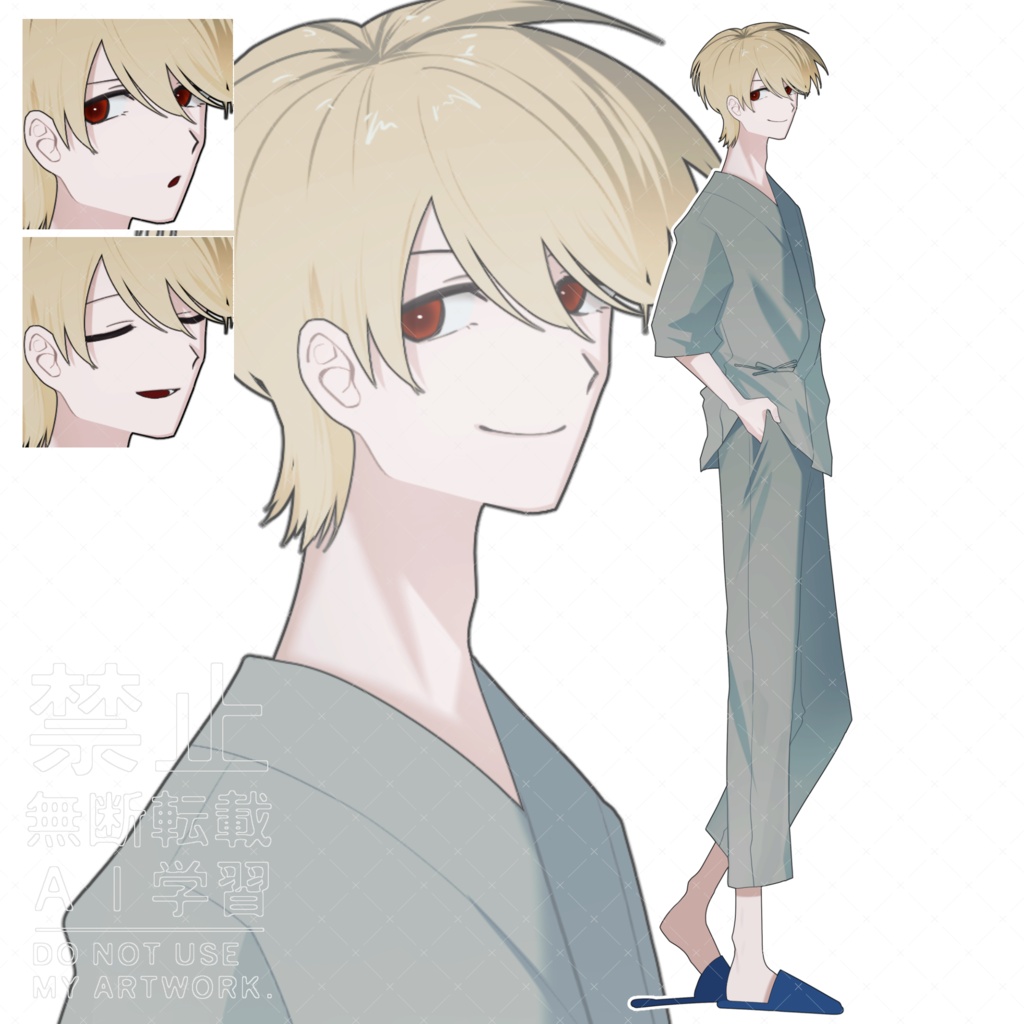【期間限定セール中!】研究員と被験者|単品購入可|表情差分あり【TRPG立ち絵】