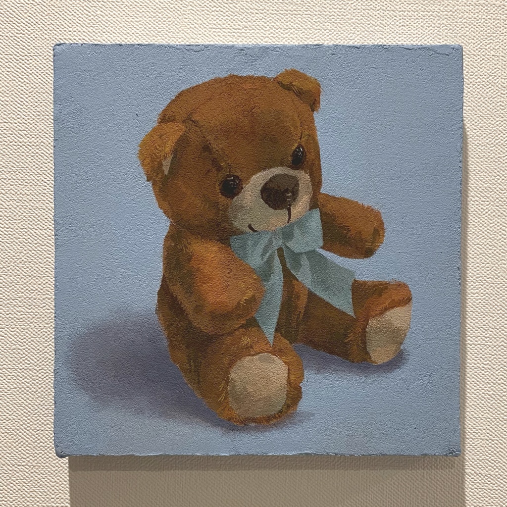 原画『コドモ』(くまのぬいぐるみ)