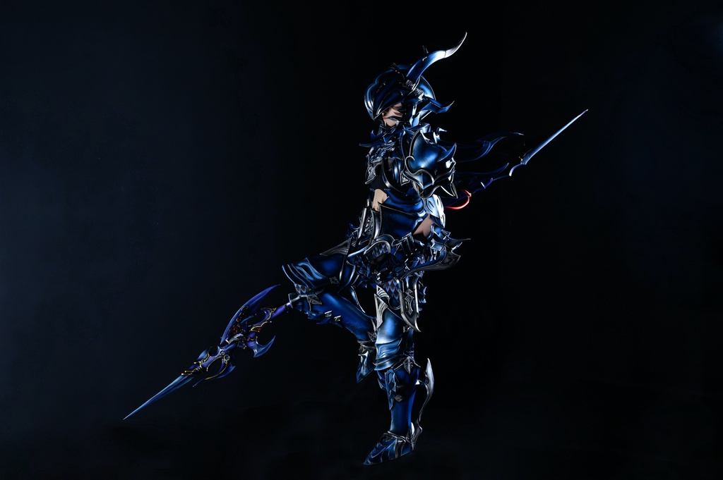 【C100新刊】FF14ーミコッテ竜騎士コスプレ写真集「Days of Azure」