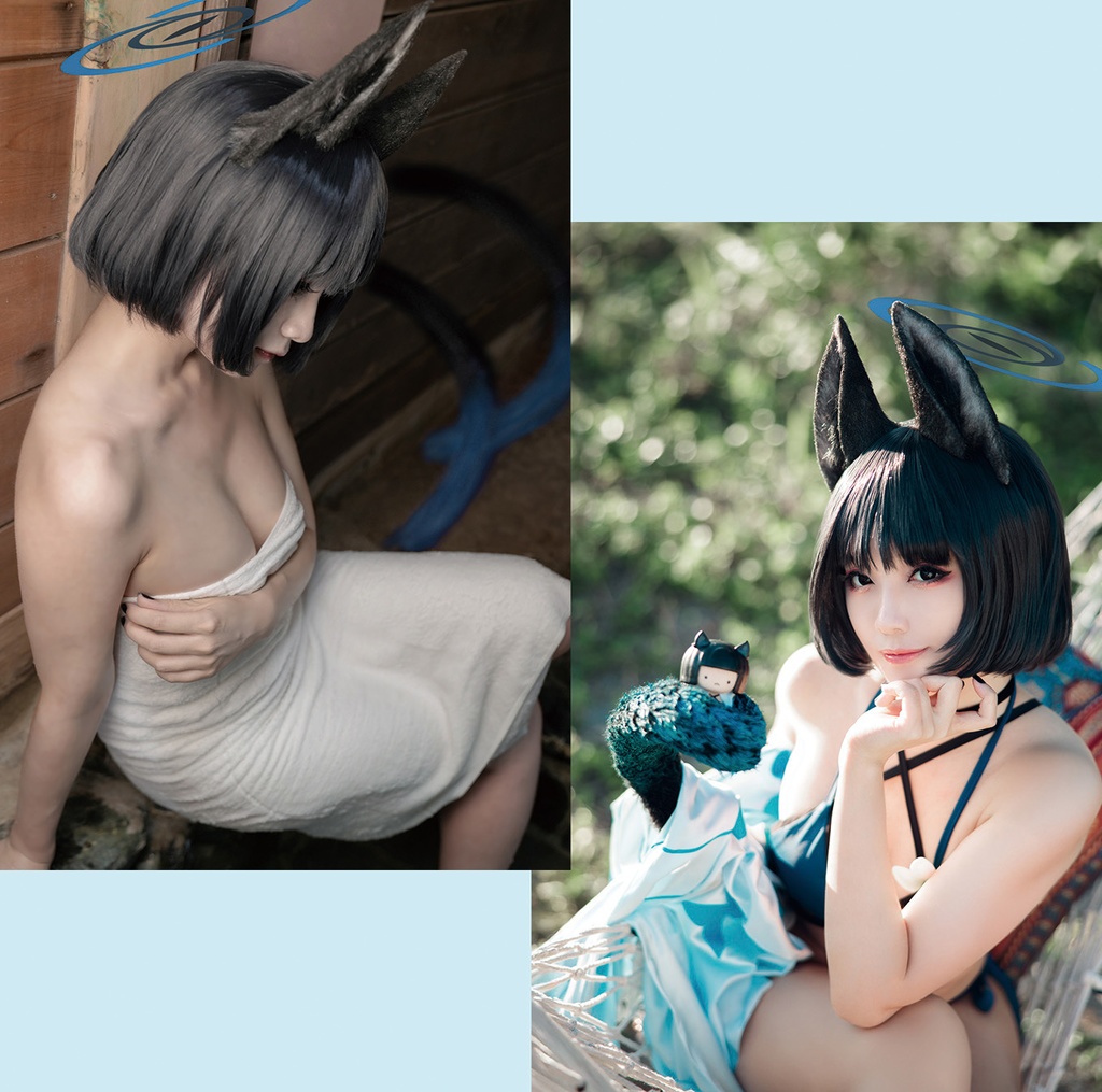 【C106新刊】ブルアカーケモ耳まとめコスプレ写真集「kemomimi Archive」